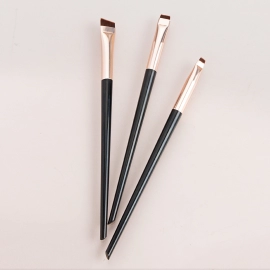 Makeup Brushes Angled Thin Eyebrow Brush Flat Fine Eyeliner Brush Professional Liner Brow Beauty