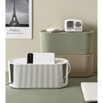 Board Storage Box Cable Wire Organizer Case Socket Wireless WiFi Router Bracelet Desktop